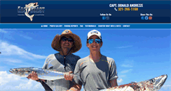Desktop Screenshot of ecfishingcharters.com